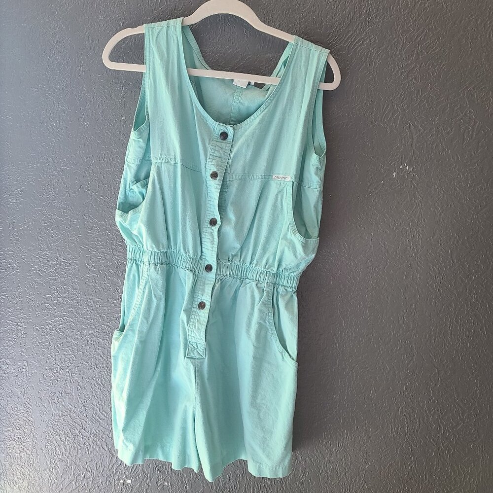Dreams Teal Vintage Romper